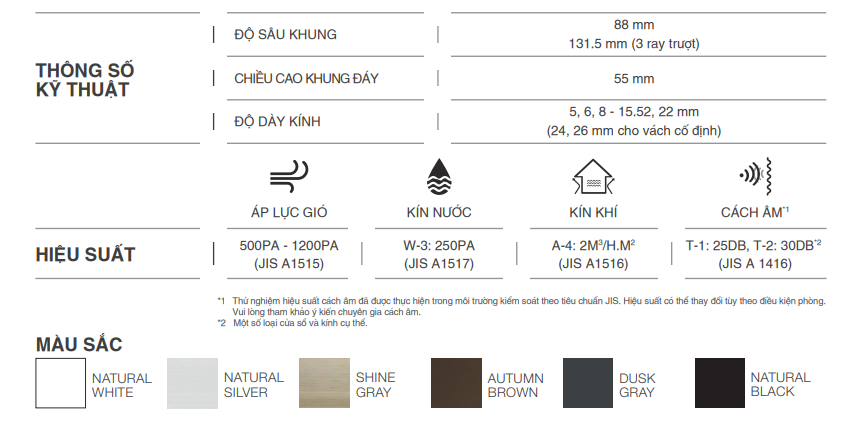cửa đi atis tostem