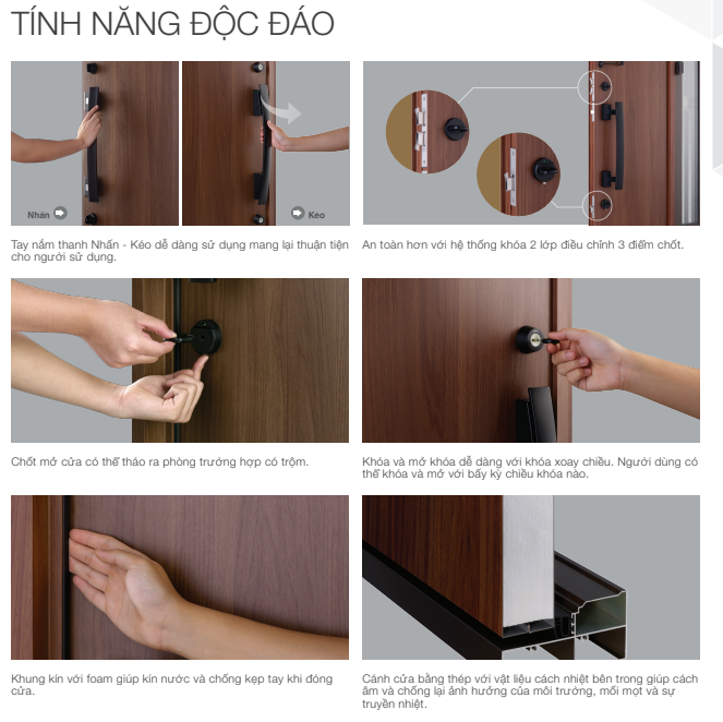 cửa đi chính tostem