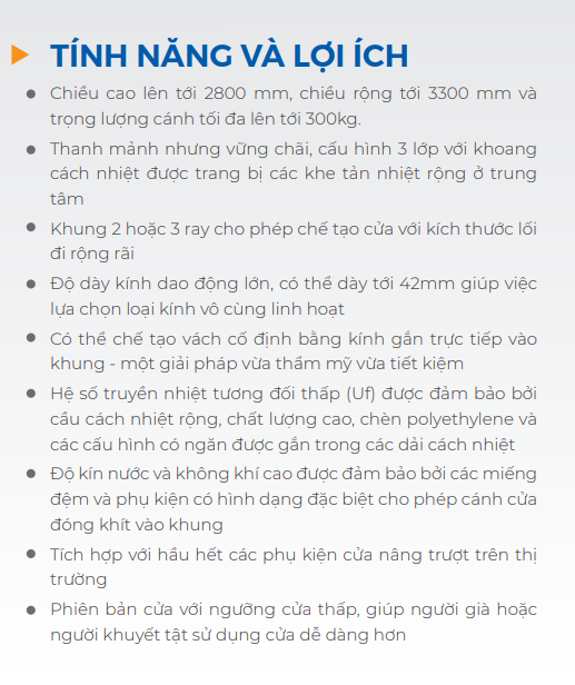 CỬA NÂNG TRƯỢT MB59HS