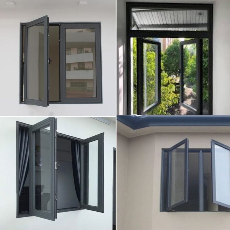 cửa sổ mở quay pmi