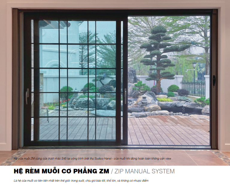 CỬA LƯỚI CHỐNG MUỖI ALUMAN