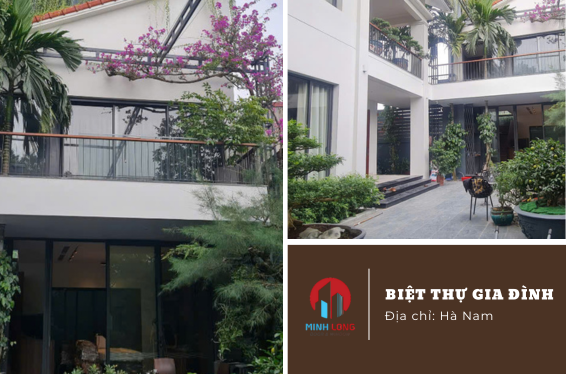 Công trình biệt thự tại Hà Nam