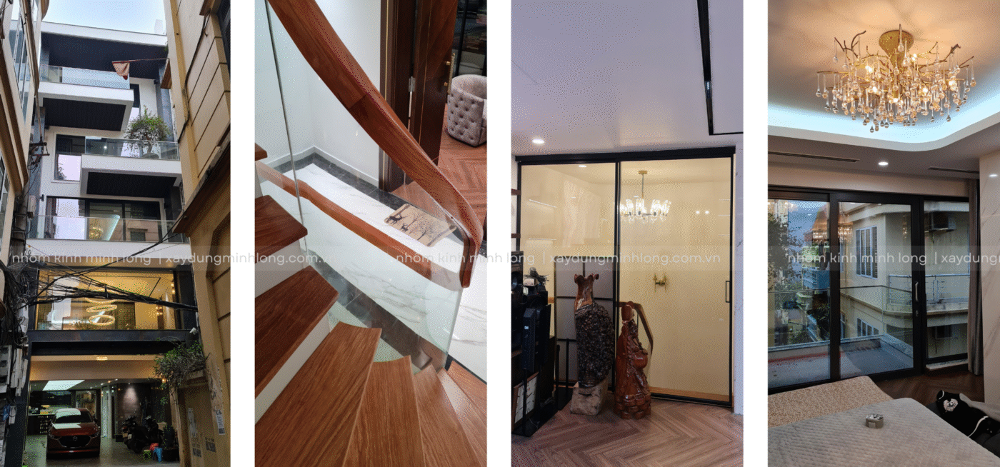 CÔNG TRÌNH NHÔM KÍNH MINH LONG