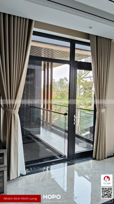 Công trình cửa nhôm HOPO do Nhôm kính Minh Long thi công