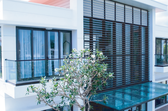 Cửa nhôm Maxpro hệ GW65 – Hệ lam chắn nắng